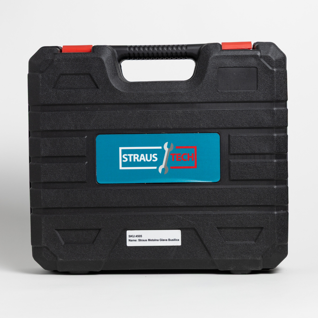 UDARNA BUŠILICA S METALNOM GLAVOM 24V | STRAUSTECH