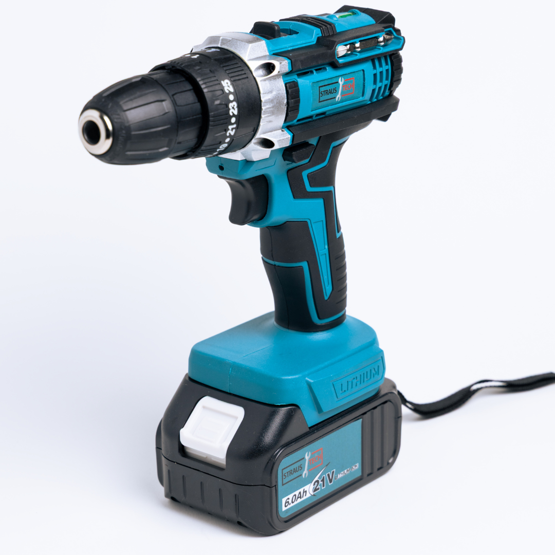 Set 4 u 1, bušilica, odvijač, brusilica | STRAUSTECH