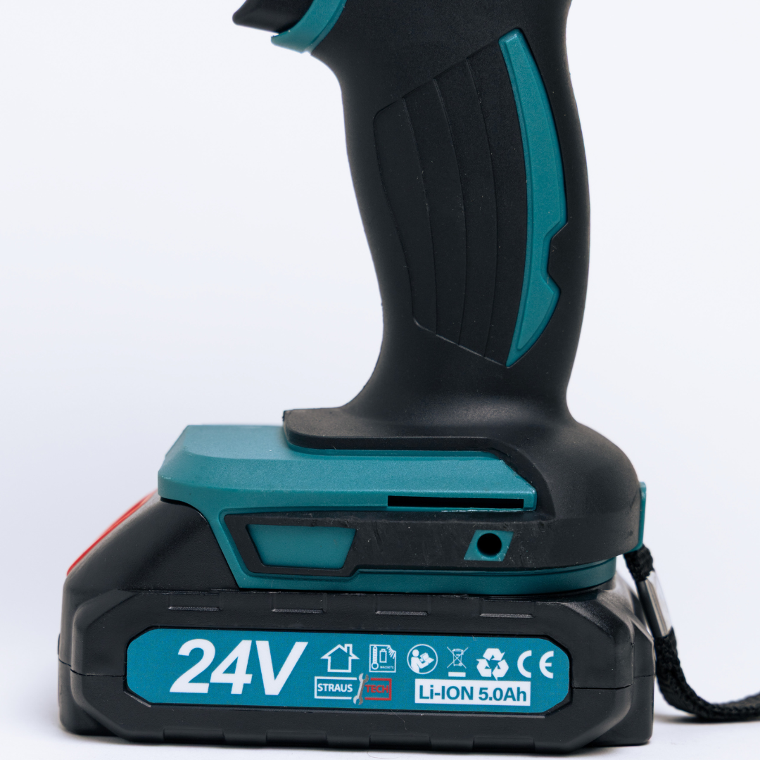 UDARNA BUŠILICA S METALNOM GLAVOM 24V | STRAUSTECH