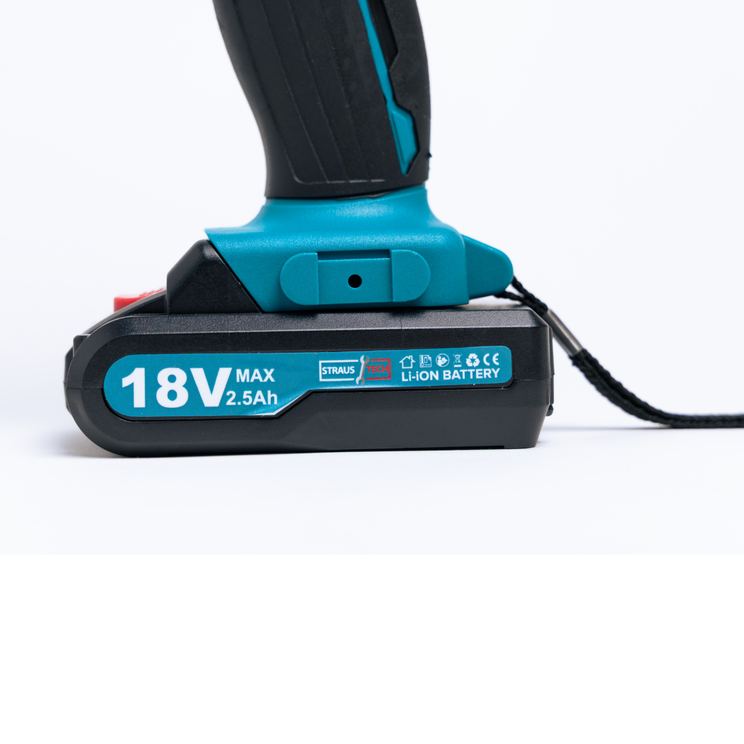 AKU BUŠILICA 18V SA 2 BATERIJE | STRAUSTECH