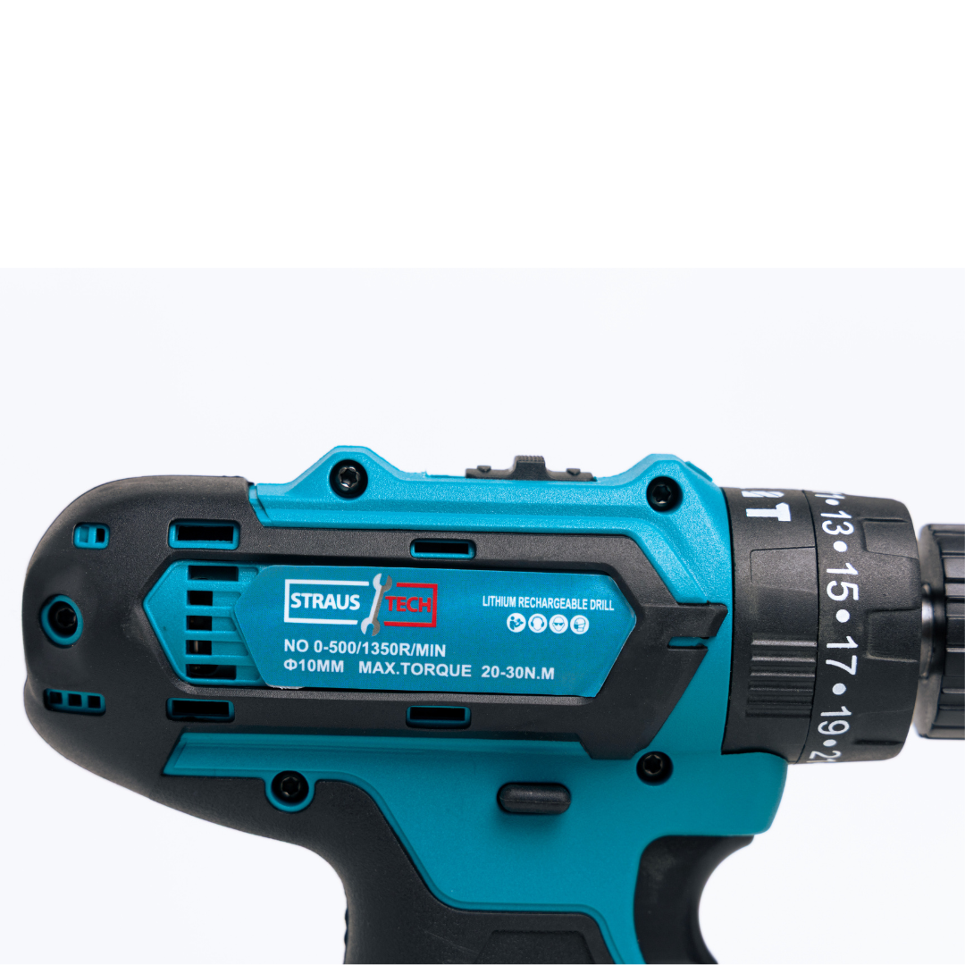 AKU BUŠILICA 18V SA 2 BATERIJE | STRAUSTECH