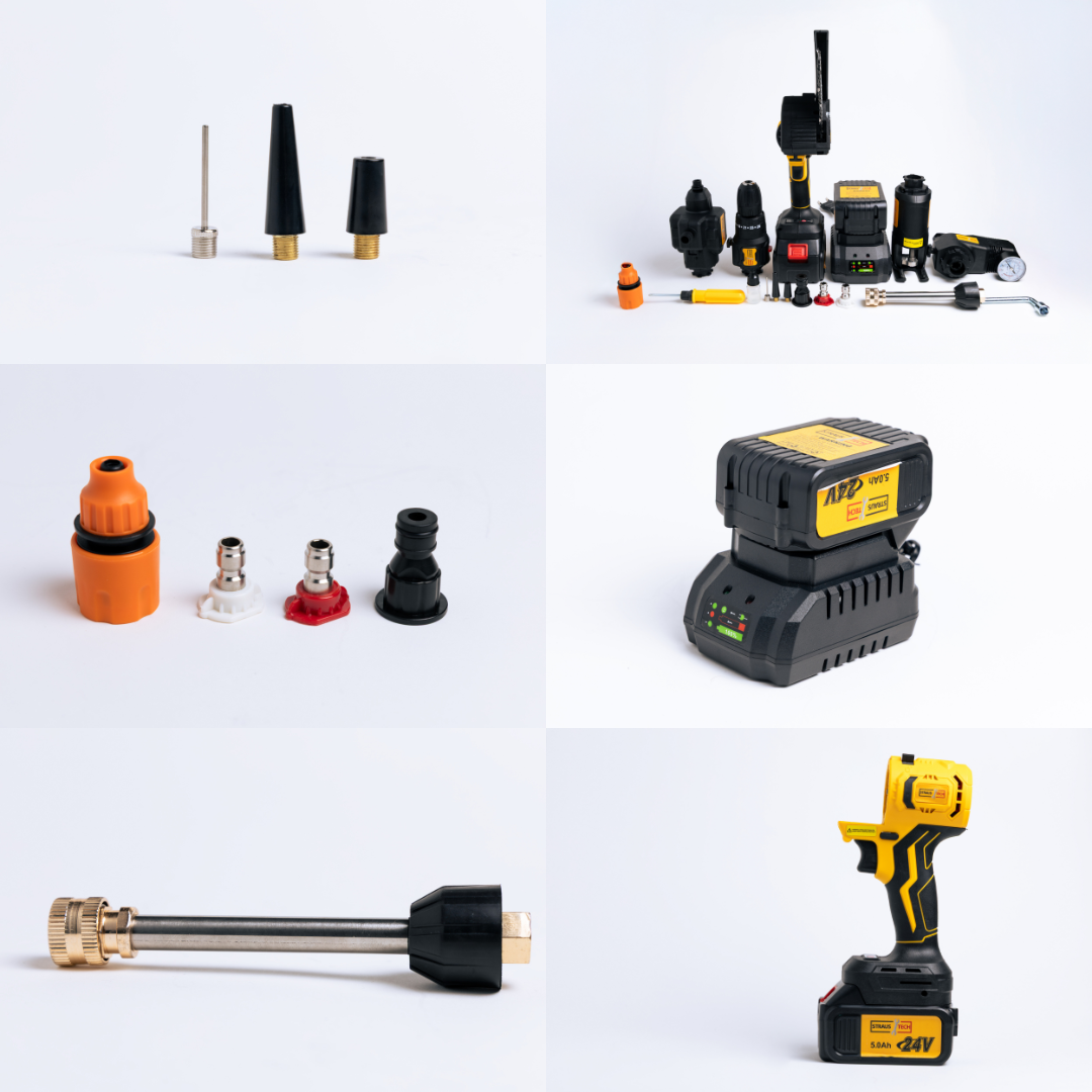 Aku set 5u1 sa koferom i dodacima | STRAUSTECH