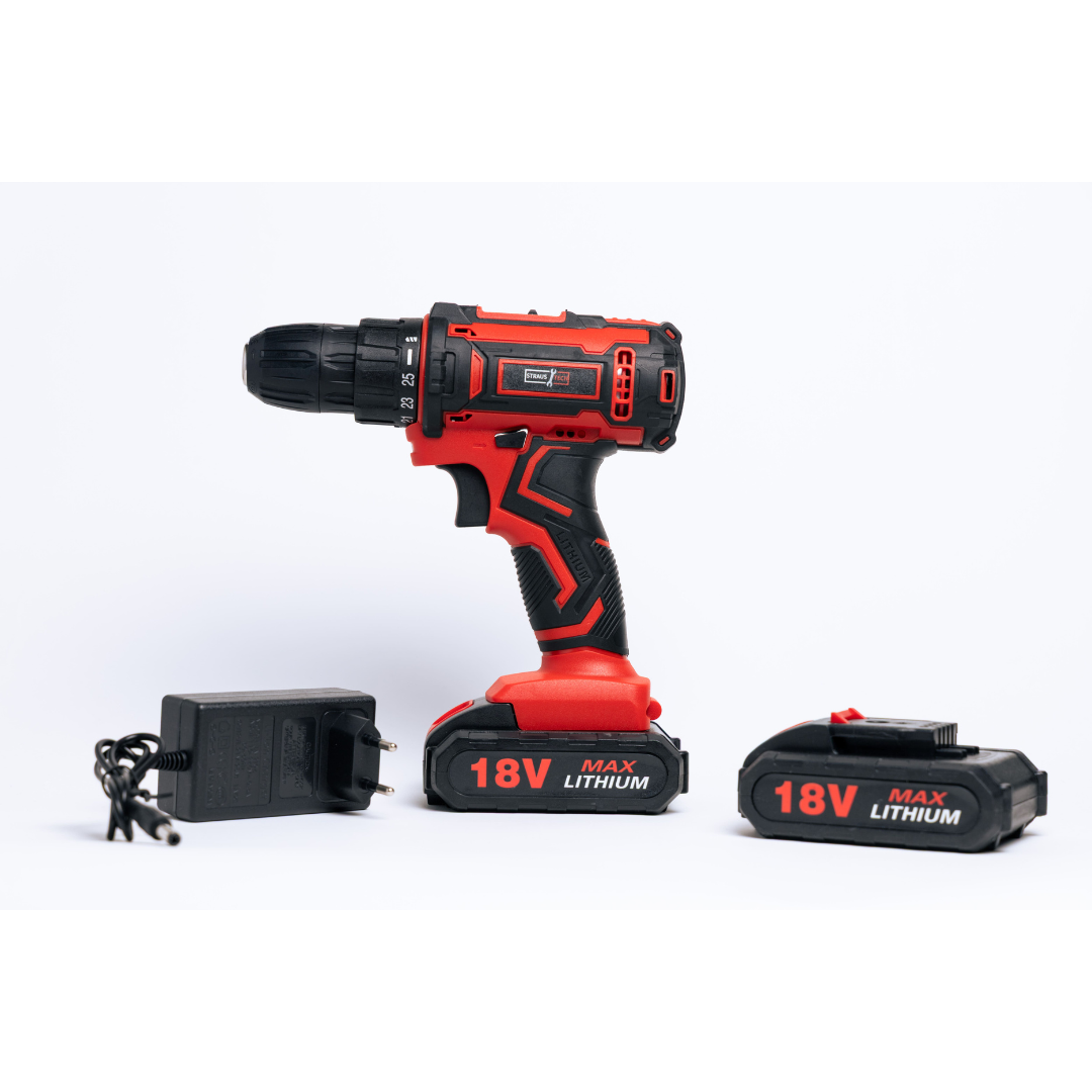 Aku bušilica 18V - X2 BATERIJA | STRAUSTECH