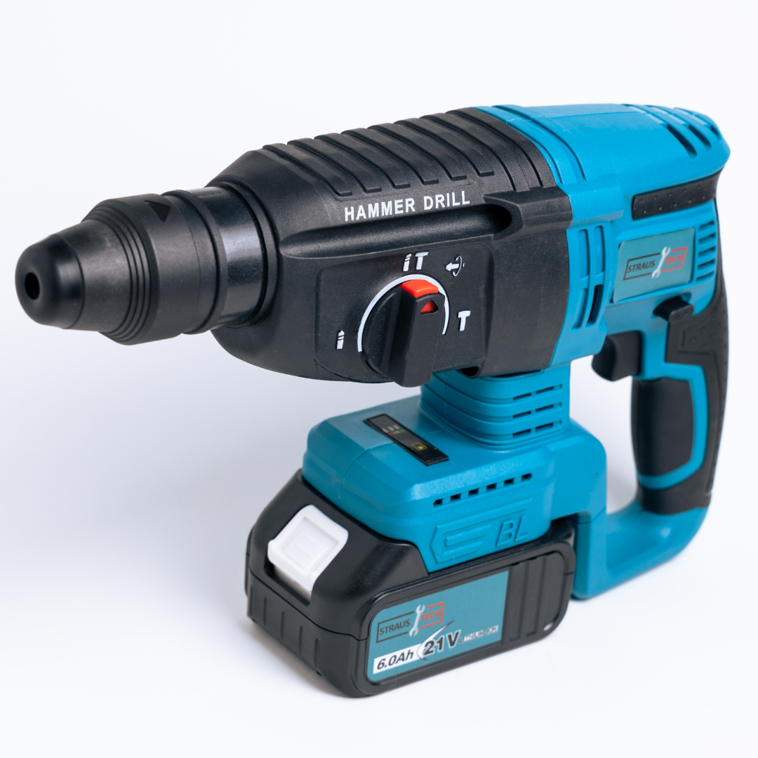 Set 4 u 1, bušilica, odvijač, brusilica | STRAUSTECH