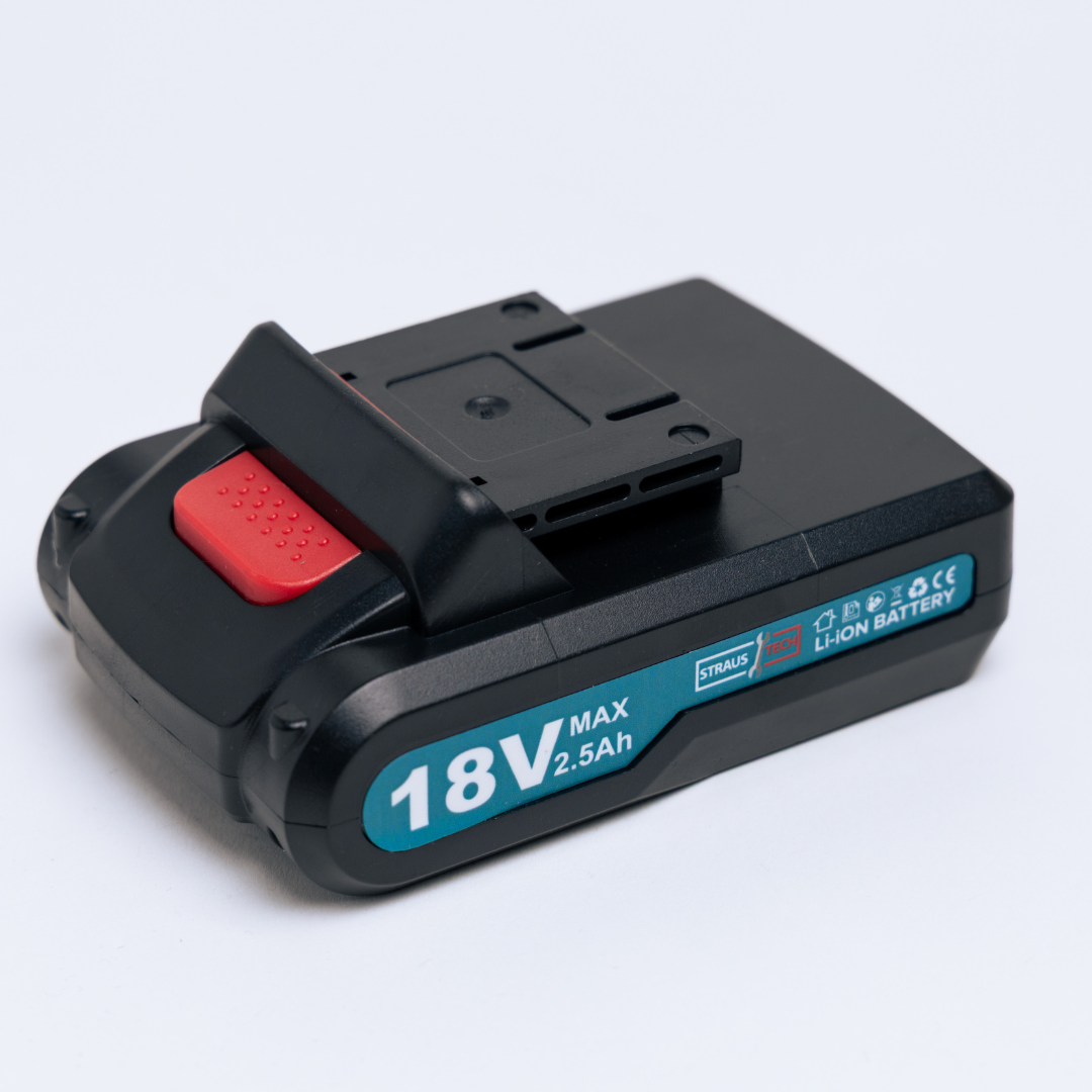 AKU BUŠILICA 18V SA 2 BATERIJE | STRAUSTECH