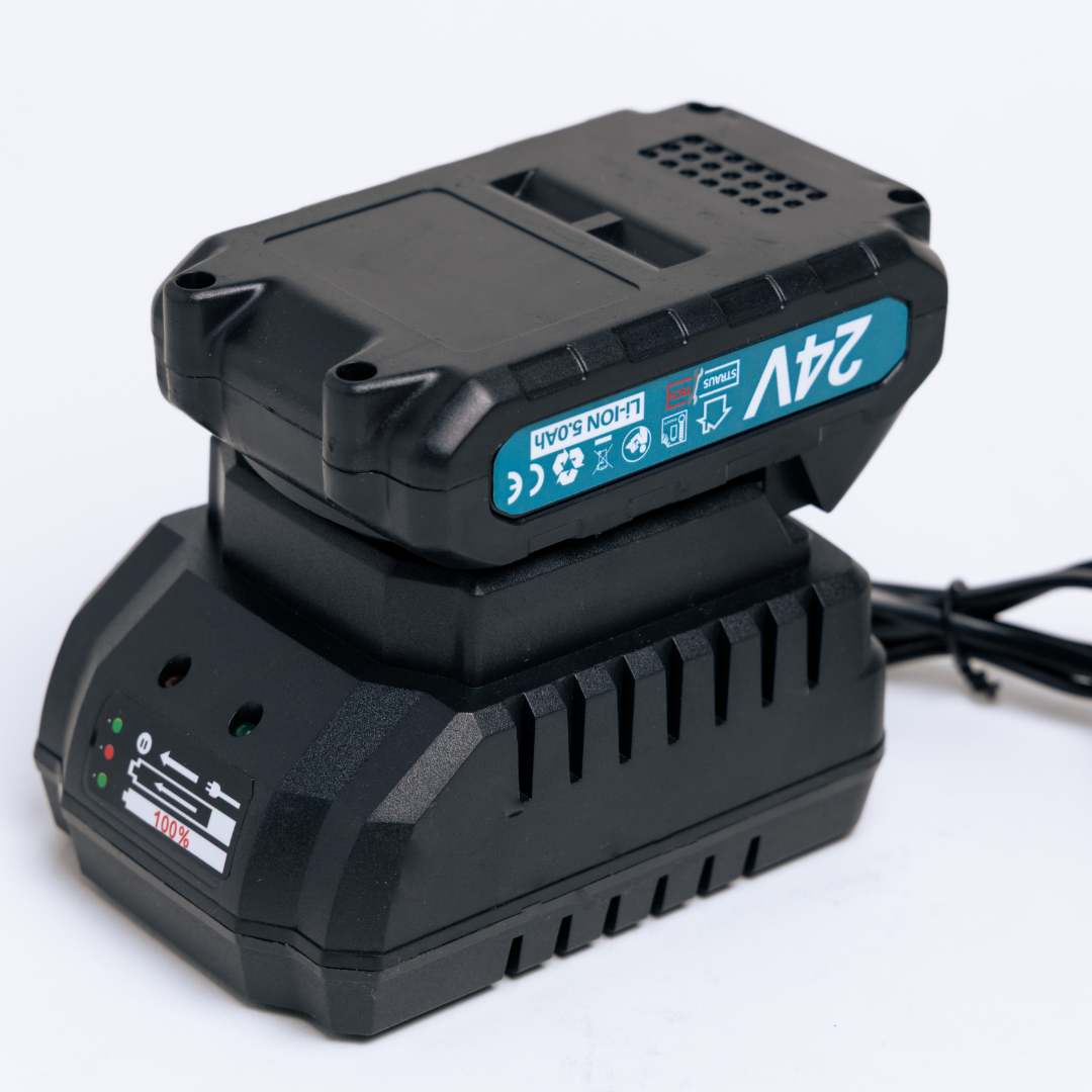 UDARNA BUŠILICA S METALNOM GLAVOM 24V | STRAUSTECH