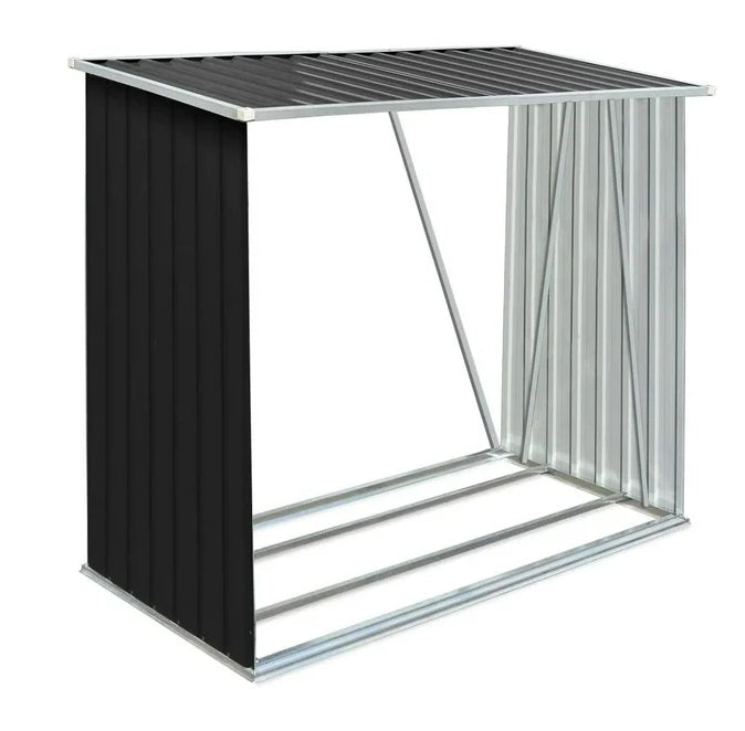 Vrtna ostava za drva pocinčani čelik ( 169,6 × 89,5 × 163 cm )