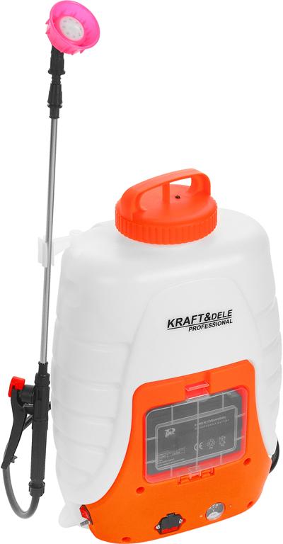 Prskalica na baterije s priborom, 18L | KraftDele®