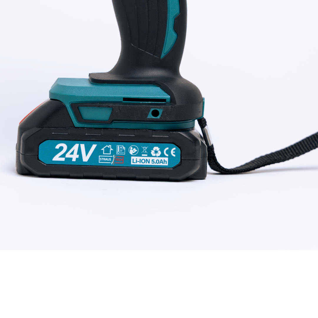 UDARNA BUŠILICA S METALNOM GLAVOM 24V | STRAUSTECH