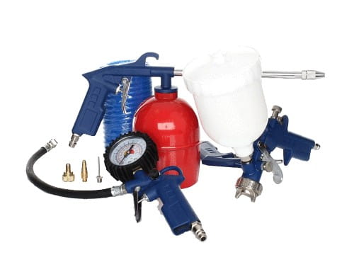 ULJNI KOMPRESOR Kraft&Dele® 24L + PNEUMATSKI SET 8U1