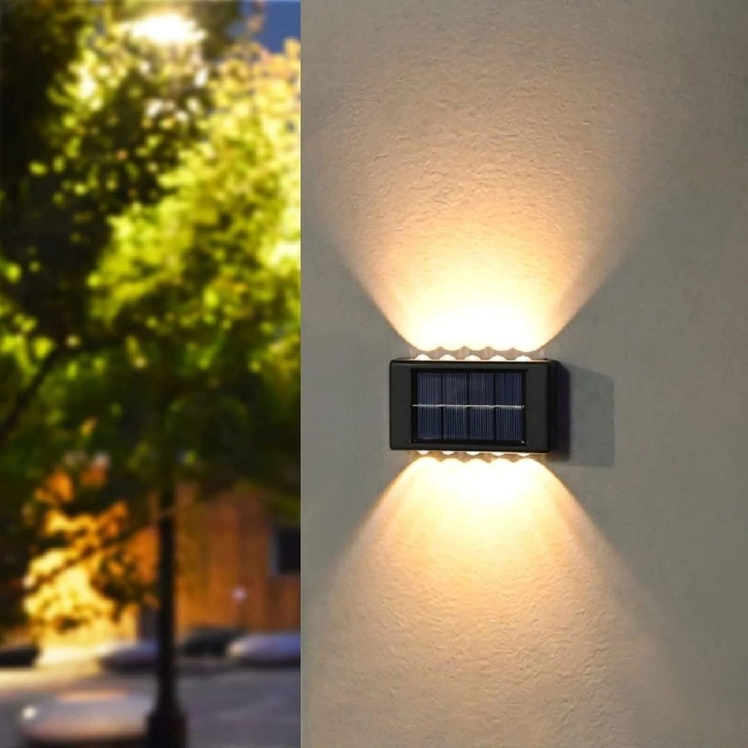 Solarne Zidne Lampe 2 Kom