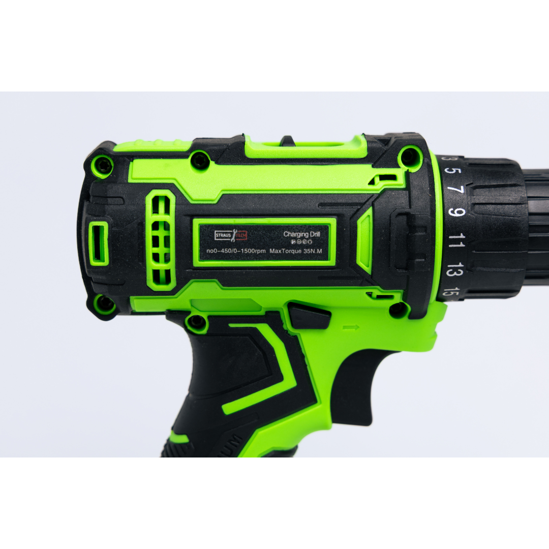 AKU BUŠILICA 18V SA 2 BATERIJE | STRAUSTECH