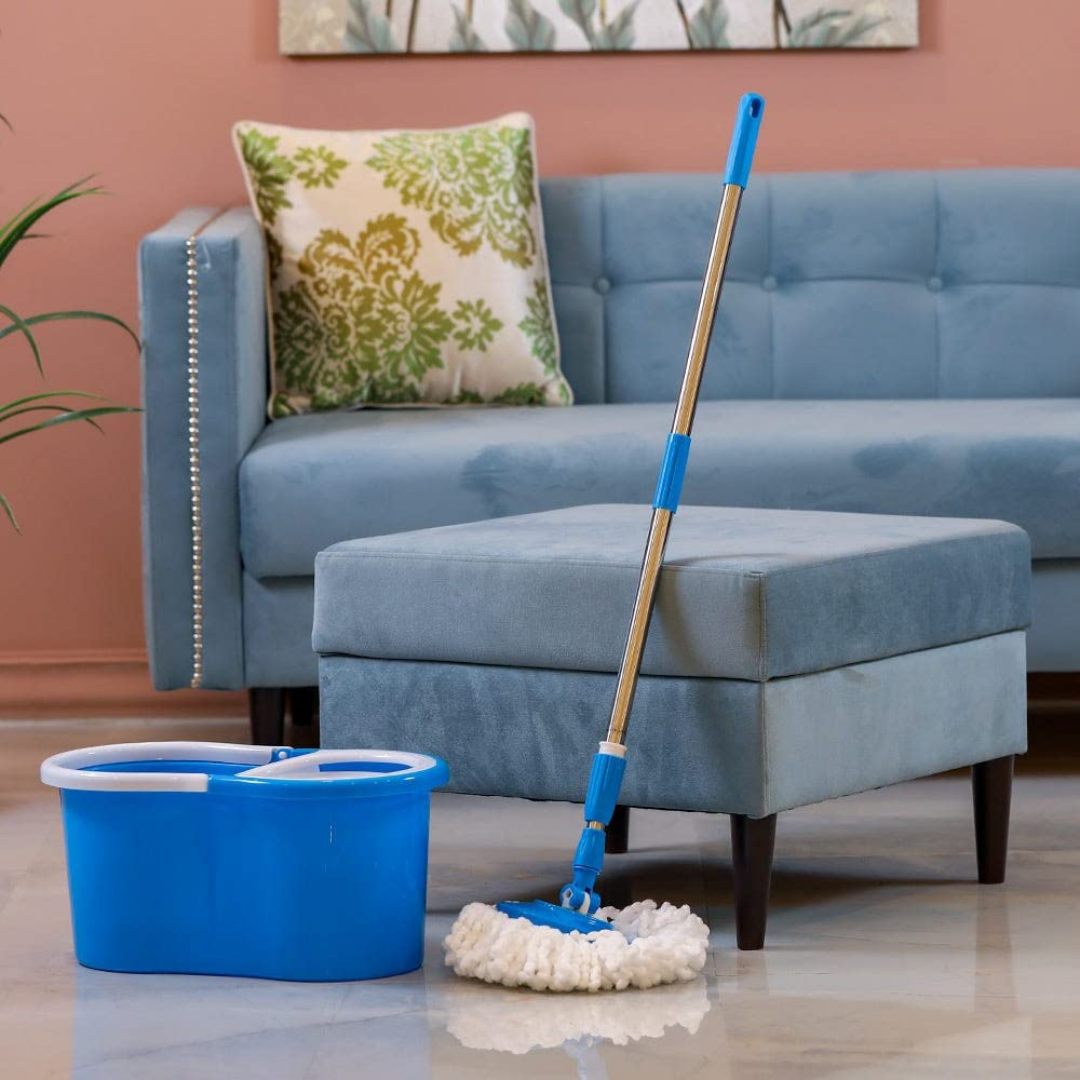 Set za Čišćenje – Mop s Kantom i Mehanizmom za Cijeđenje