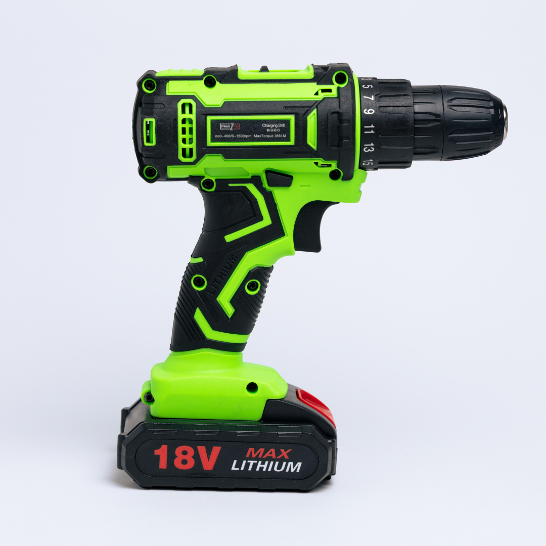 AKU BUŠILICA 18V SA 2 BATERIJE | STRAUSTECH