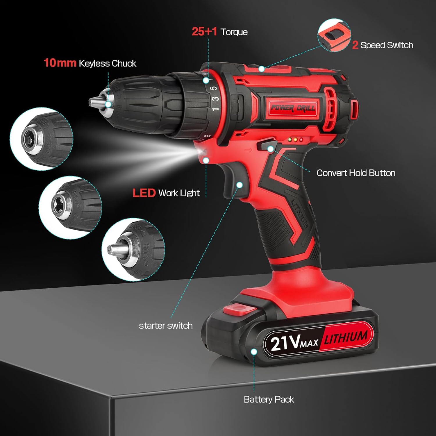 Akumulatorska Bušilica 18v | STRAUSTECH