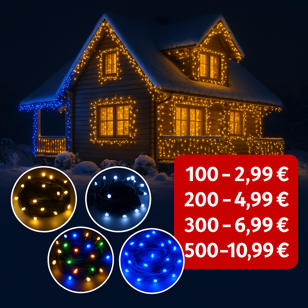 LED BOŽIĆNE LAMPICE